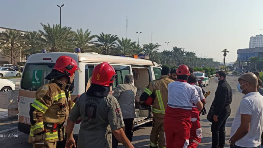 بر اثر انفجار کپسول گاز ۴ نفر در کیش مصدوم شدند
